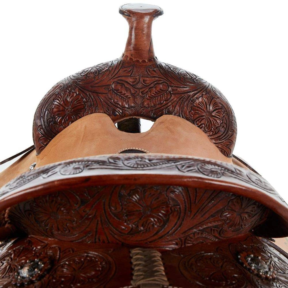 NRS Used 14.5in Rio Saddlery Trophy Team Roper 3 NRS Used 14.5in Rio Saddlery Trophy Team Roper - Image 3