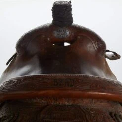 NRS Used 15.5in Elite Custom Saddlery Team Roper 5 NRS Used 15.5in Elite Custom Saddlery Team Roper -Cowboy Store 01 1103TR 03