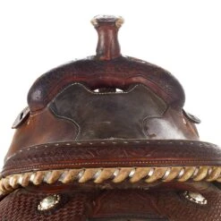 NRS Used 15in Cactus Team Roper 5 NRS Used 15in Cactus Team Roper -Cowboy Store 01 1128TR 2