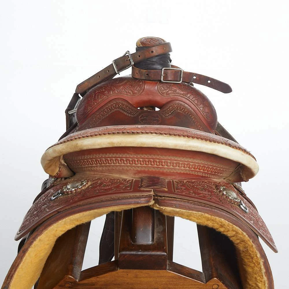 NRS Used 15.5in. McCall Saddlery Team Roper 2 NRS Used 15.5in. McCall Saddlery Team Roper - Image 2