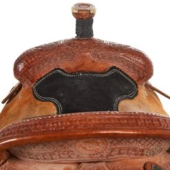 NRS Used 14.5 Teskey`s Saddlery Trophy Team Roper -Cowboy Store 01 852TR 31