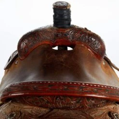 NRS Used 15in Trent Ward Team Roper -Cowboy Store 01 923TR 03