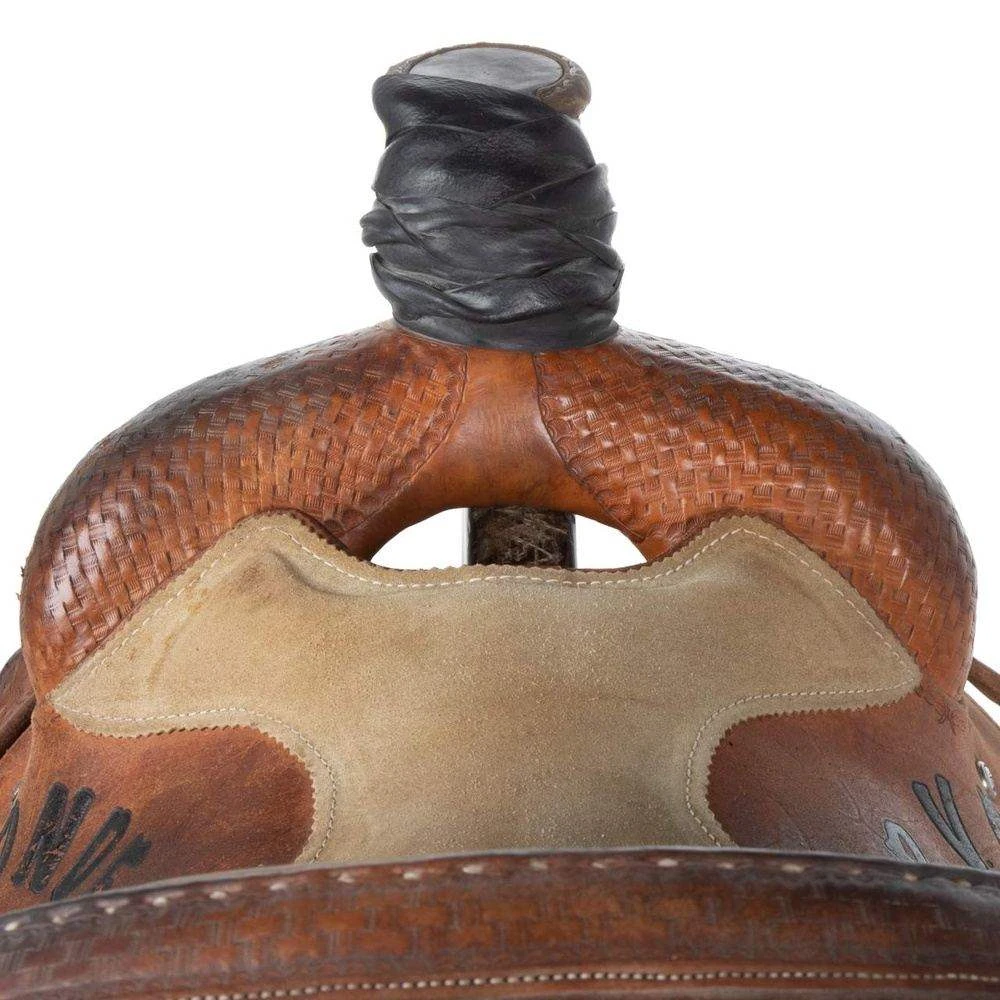 NRS Used 15.5in Cowboy Classic Trophy Team Roper 3 NRS Used 15.5in Cowboy Classic Trophy Team Roper - Image 3