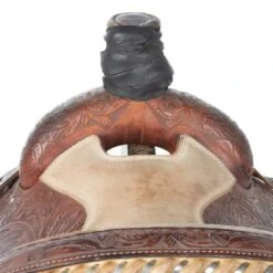 NRS Used 15.5in ETS Trophy Team Roper 5 NRS Used 15.5in ETS Trophy Team Roper -Cowboy Store 01 928TR 3