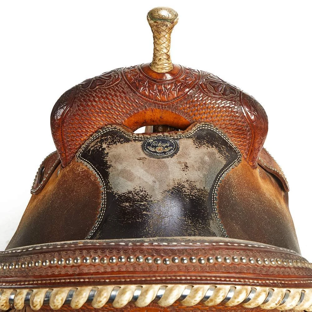 NRS Used 14.5in. Teskey`s Barrel Saddle 3 NRS Used 14.5in. Teskey`s Barrel Saddle - Image 3