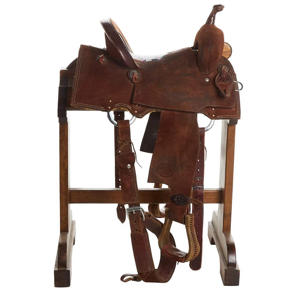 Used 14.5in. NRS Competitor Series Barrel Saddle 2 Used 14.5in. NRS Competitor Series Barrel Saddle - Image 2