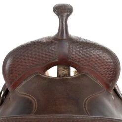 NRS Used 13.5in Piland Saddlery Barrel Saddle -Cowboy Store 02 303BR 3