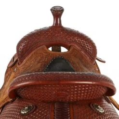 NRS Used 14in Cactus Barrrel Saddle -Cowboy Store 02 321BR 21
