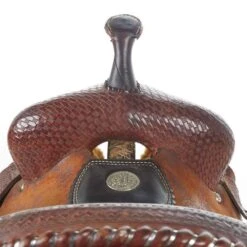 NRS Used 14in Double J Pozzi Pro Barrel Saddle -Cowboy Store 02 371BR 3