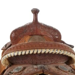 NRS Used 14in Loredo Barrel Saddle 5 NRS Used 14in Loredo Barrel Saddle -Cowboy Store 02 392BR 3