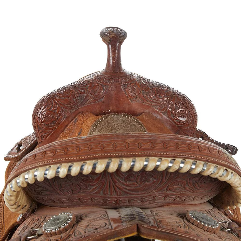 NRS Used 14in Loredo Barrel Saddle 3 NRS Used 14in Loredo Barrel Saddle - Image 3