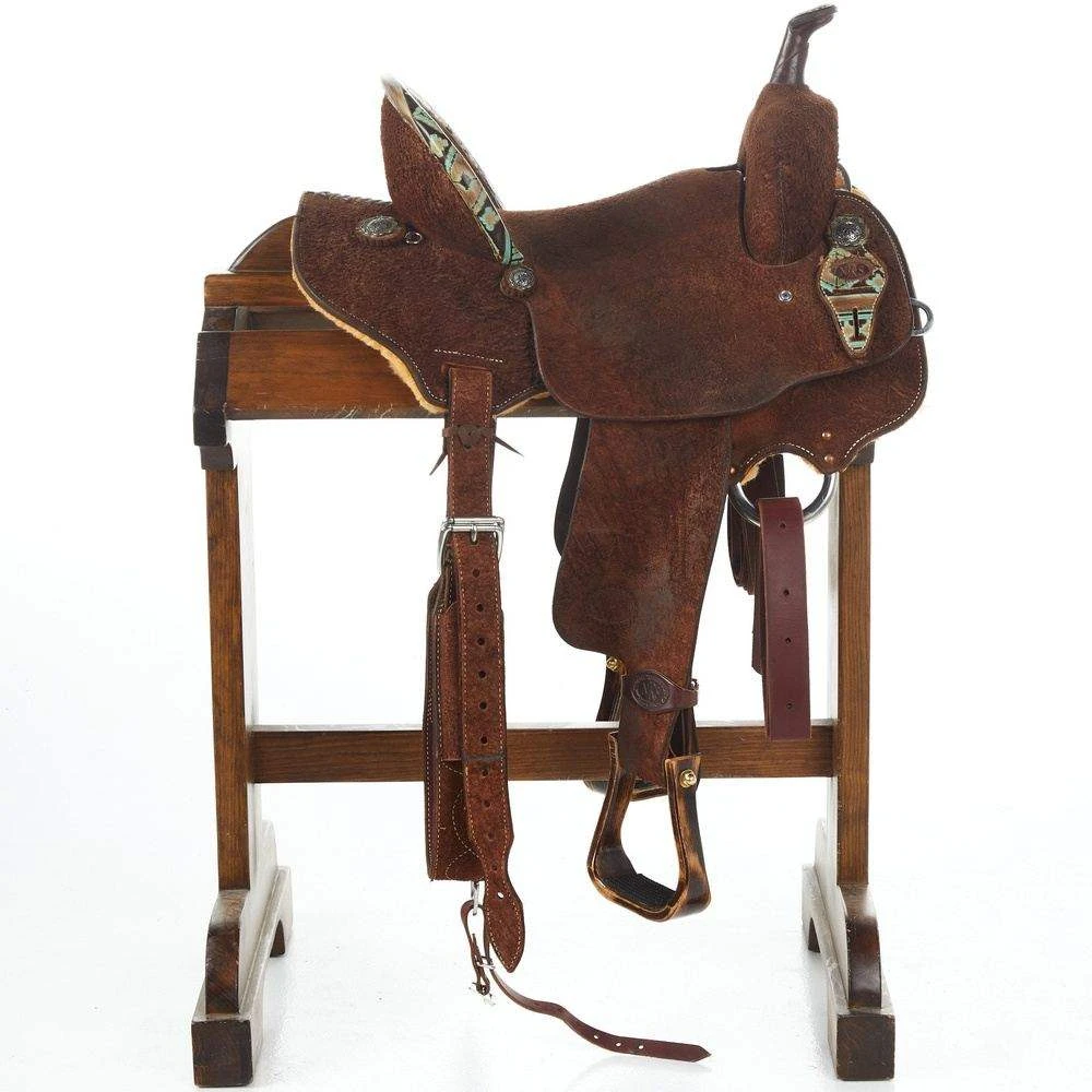 NRS Used 15in Competitor Series Barrel Saddle 2 NRS Used 15in Competitor Series Barrel Saddle - Image 2