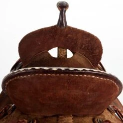 NRS Used 14.5in STS Saddlery Barrel Saddle 5 NRS Used 14.5in STS Saddlery Barrel Saddle -Cowboy Store 02 424BR 03