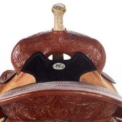 NRS Used 14in Kelly Kaminski Barrel Saddle 5 NRS Used 14in Kelly Kaminski Barrel Saddle -Cowboy Store 02 433BR 2