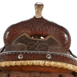 NRS Used 13in Ammerman Barrel Saddle -Cowboy Store 02 440BR 2