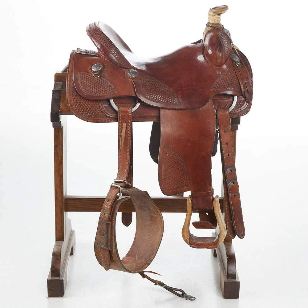 NRS Used 15.5in Billy Jo Rogers Ranch Roper 2 NRS Used 15.5in Billy Jo Rogers Ranch Roper - Image 2