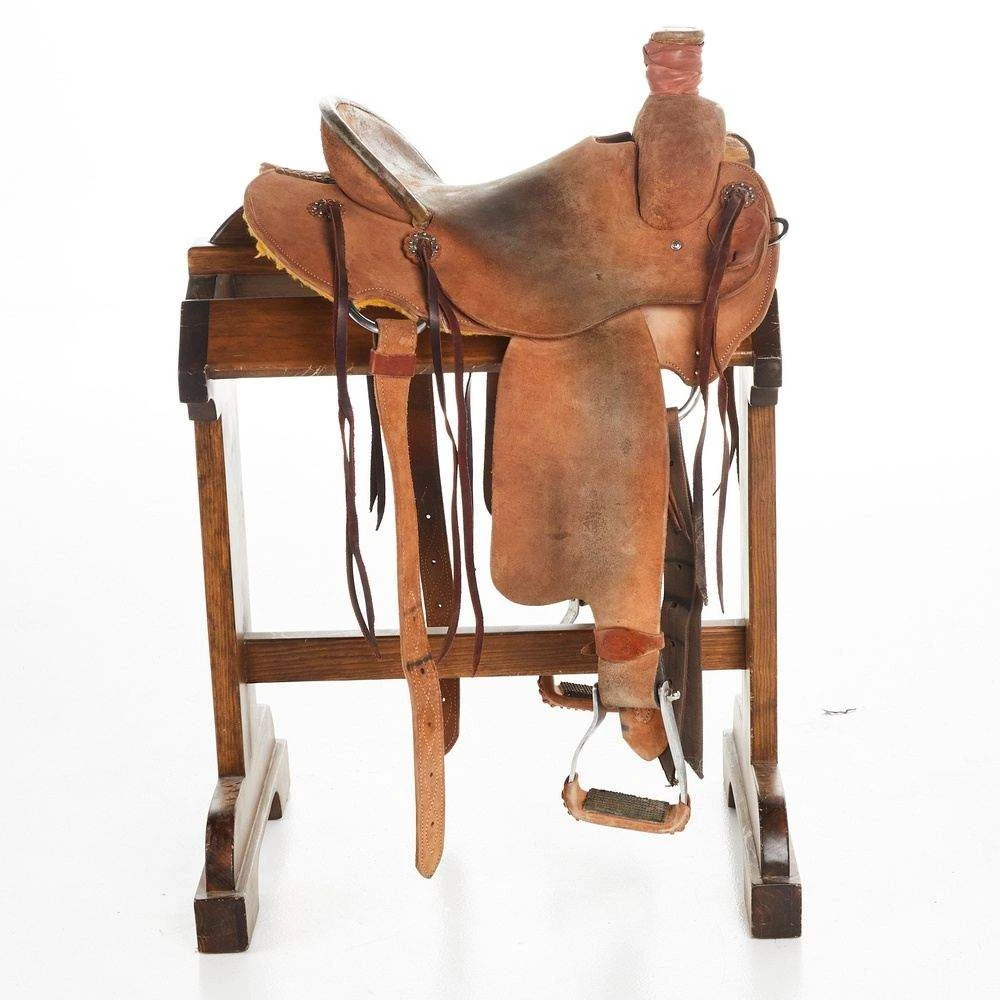 NRS Used 14in Fort Worth Saddlery Ranch Roper 2 NRS Used 14in Fort Worth Saddlery Ranch Roper - Image 2