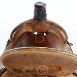 NRS Used 14.5in Sulphur River Ranch Saddle -Cowboy Store 03 268R 03