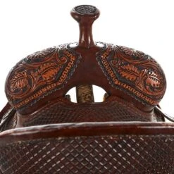 NRS Used 16in Robert Teskey Ranch Roper 5 NRS Used 16in Robert Teskey Ranch Roper -Cowboy Store 03 282RR 2