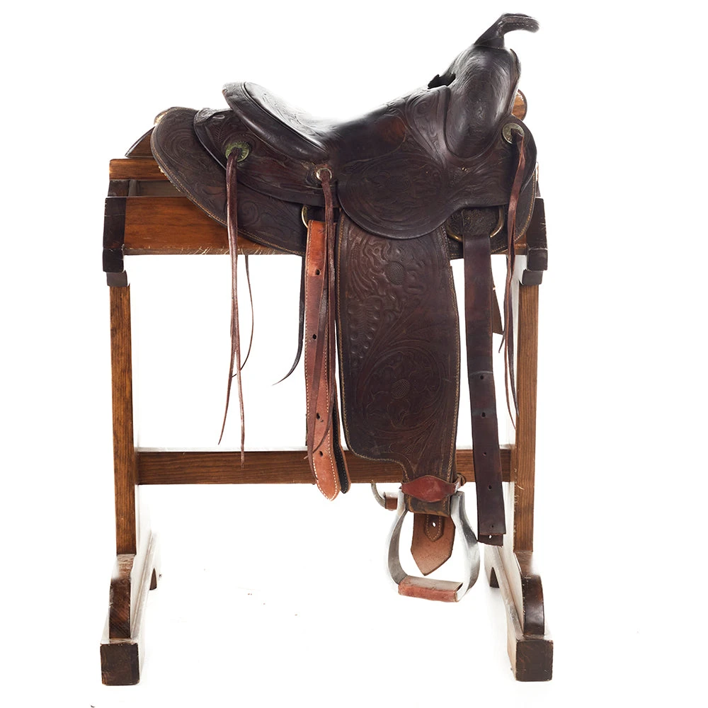 NRS Used 13.5in RL Donahu Pleasure Saddle 2 NRS Used 13.5in RL Donahu Pleasure Saddle - Image 2