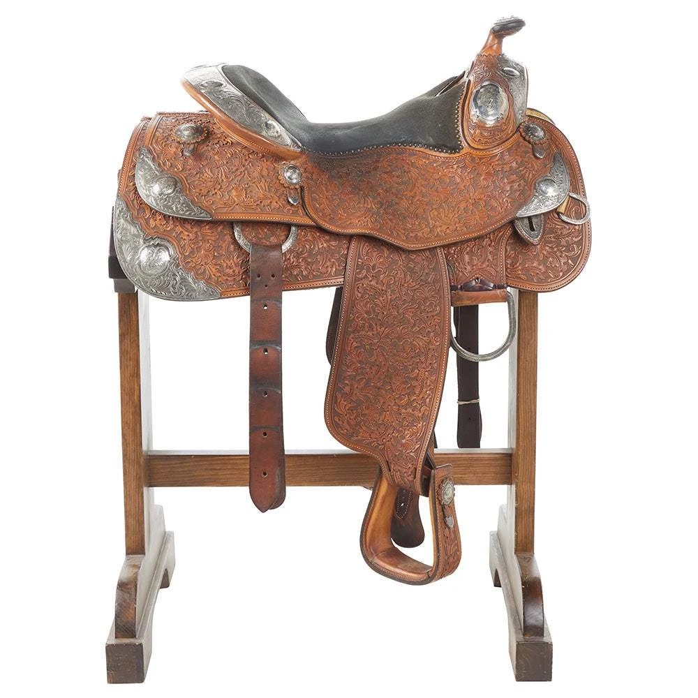 NRS Used 15.5in Silver Mesa Pleasure Saddle 2 NRS Used 15.5in Silver Mesa Pleasure Saddle - Image 2