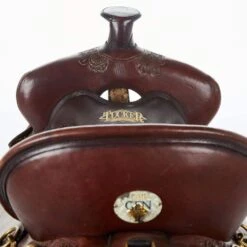 NRS Used 17.5in Tucker Trail Saddle 5 NRS Used 17.5in Tucker Trail Saddle -Cowboy Store 05 069T 03