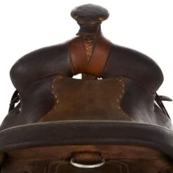 NRS Used 14in Chas Bluemel Pleasure Saddle 5 NRS Used 14in Chas Bluemel Pleasure Saddle -Cowboy Store 05 082P 2