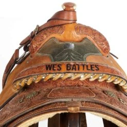 NRS Used 15in. Cowboy Classic Calf Roper 5 NRS Used 15in. Cowboy Classic Calf Roper -Cowboy Store 08 036CR 3