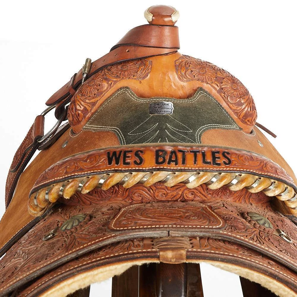 NRS Used 15in. Cowboy Classic Calf Roper 3 NRS Used 15in. Cowboy Classic Calf Roper - Image 3