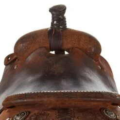 NRS Used 14.5in. Cactus Relentless Calf Roping Saddle 5 NRS Used 14.5in. Cactus Relentless Calf Roping Saddle -Cowboy Store 08 071CR 2