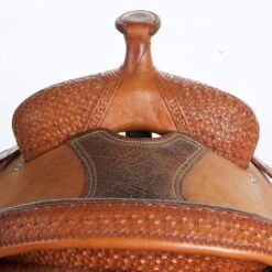 NRS Used 13.5in Slone Trophy Calf Roper 5 NRS Used 13.5in Slone Trophy Calf Roper -Cowboy Store 08 077CR 2