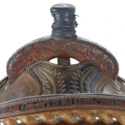 NRS Used 15in Master Saddlery Team Roper 5 NRS Used 15in Master Saddlery Team Roper -Cowboy Store 101 991TR 3