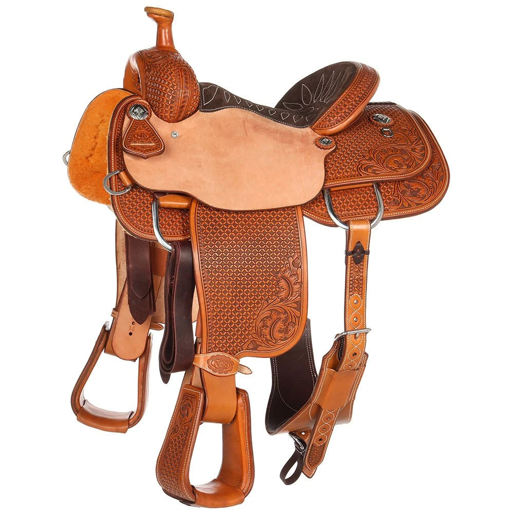 Nrs Pro Series 7/8 Breed Oak And Acorn Waffle Team Roper 1 Nrs Pro Series 7/8 Breed Oak And Acorn Waffle Team Roper