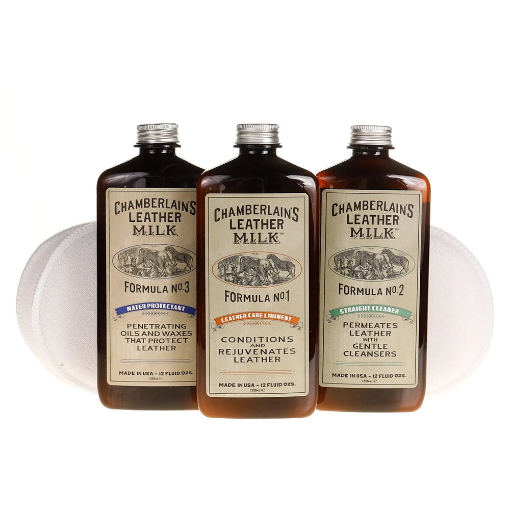 Chamberlains Leather Milk Restore And Protect Leather Care Set 1 Chamberlains Leather Milk Restore And Protect Leather Care Set