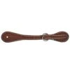 Professionals Choice Youth/Ladies Chestnut Sagebrush Basketweave Spur Straps