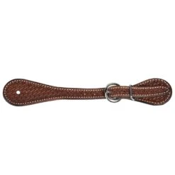 Professionals Choice Youth/Ladies Chestnut Sagebrush Basketweave Spur Straps