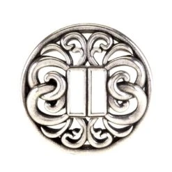 Rino Inc 1 1/2in Slotted Scroll Concho