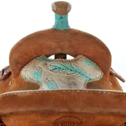 NRS Used 15in Competitor Series All Around Saddle -Cowboy Store 12 045AA 03