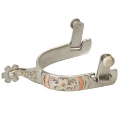 Weaver Leather Ladies Spur With Floral Design