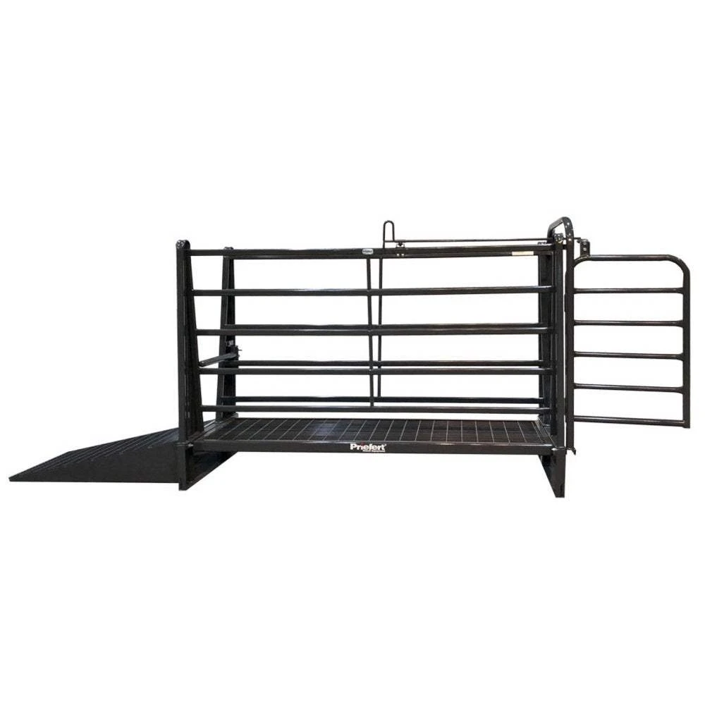 Priefert Elevated Stripping Chute 1 Priefert Elevated Stripping Chute