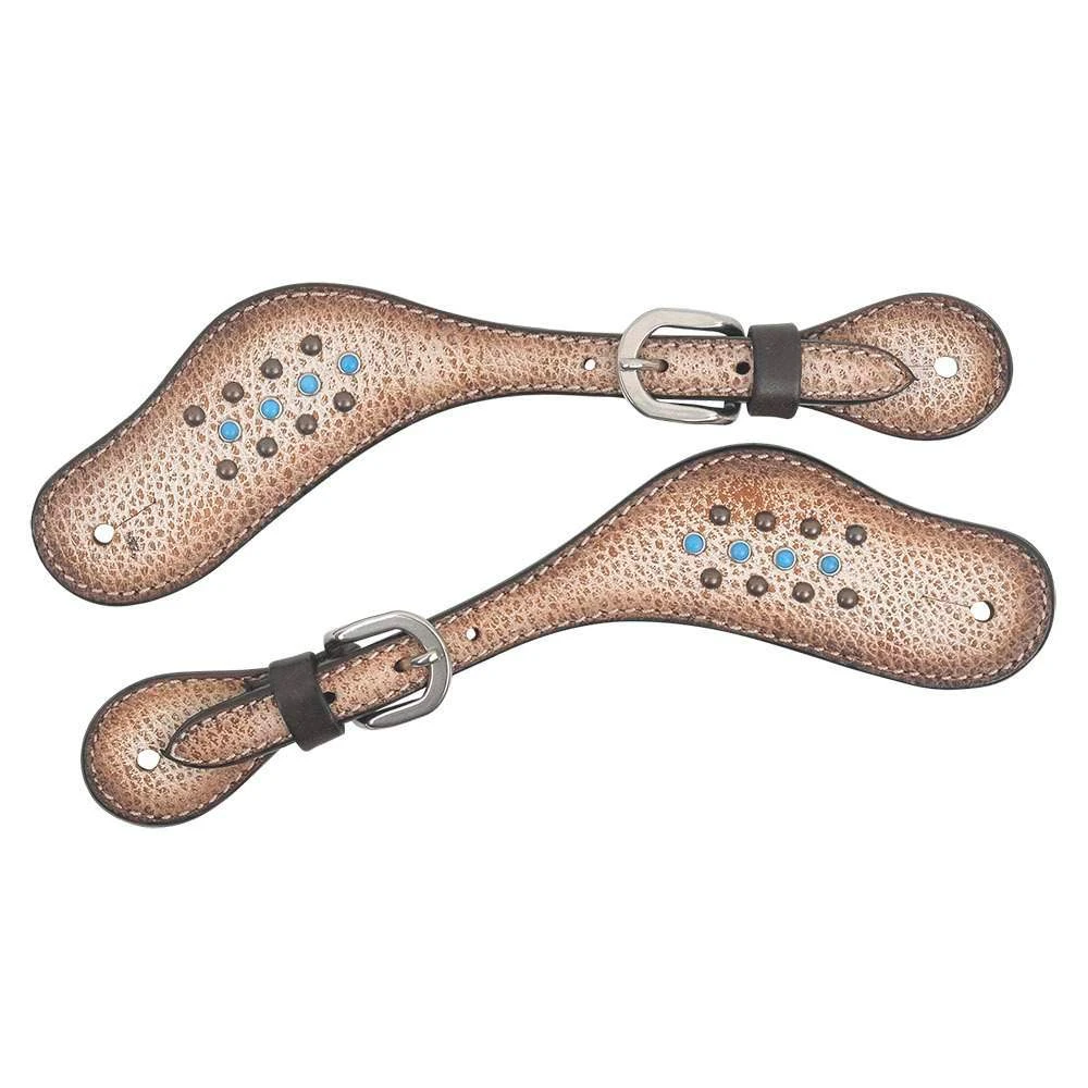 Circle Y Saddlery Desert Racer Ladies Spur Straps 1 Circle Y Saddlery Desert Racer Ladies Spur Straps