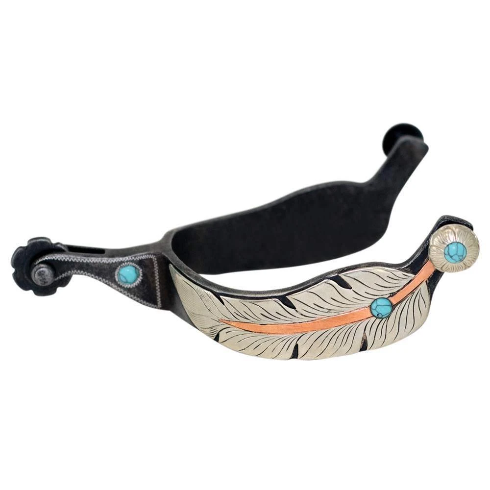 Partrade Trading Corporation Feather Ladies 1in. Spurs 1 Partrade Trading Corporation Feather Ladies 1in. Spurs