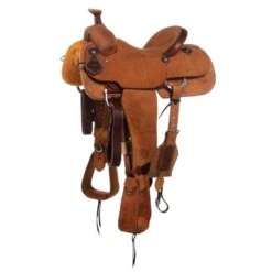 Nrs Competitors Heavy Oil Roughout Team Roping Saddle