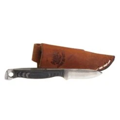 Anza Knives (MM-4) Tiny Boddington Micarta Handle Blk MM-4-TINYBODDINGTON-BK