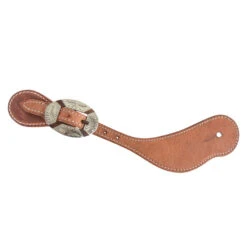 Martin Saddlery Natural Harness Leather Spur Straps With Clarendon Buckle