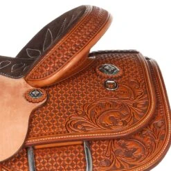 Nrs Pro Series 7/8 Breed Oak And Acorn Waffle Team Roper 8 Nrs Pro Series 7/8 Breed Oak And Acorn Waffle Team Roper -Cowboy Store 1401006 3