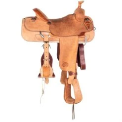 Nrs Competitors NRS Competitor's Series Natural Full Rough Out Team Roper Saddle -Cowboy Store 1411853 21
