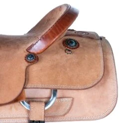 Nrs Competitors NRS Competitor's Series Natural Full Rough Out Team Roper Saddle -Cowboy Store 1411853 31