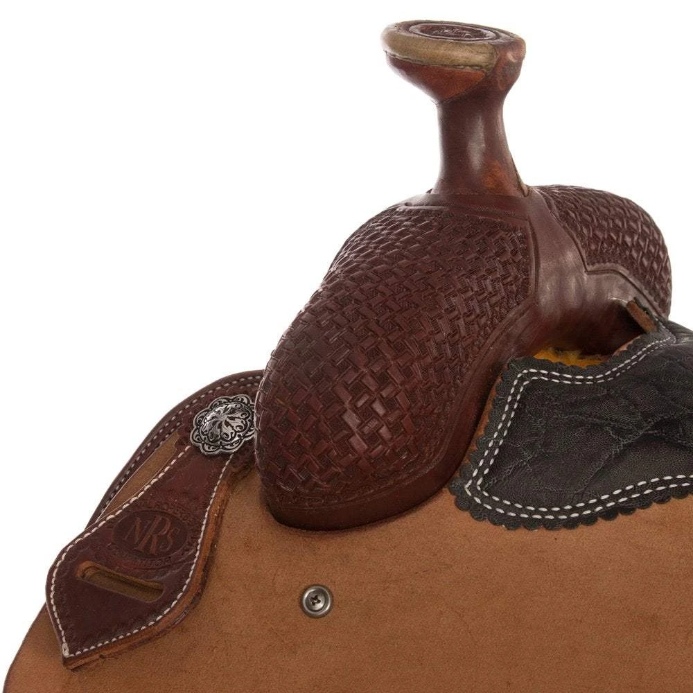 Nrs Competitors Heavy Oil 1/2 Breed Windmill Team Roping Saddle 2 Nrs Competitors Heavy Oil 1/2 Breed Windmill Team Roping Saddle - Image 2