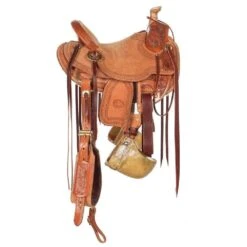 Sheridan Flower 1/3 Breed Youth Saddle -Cowboy Store 1411999 3